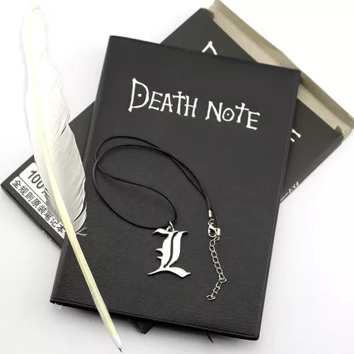 Death Note Libreta, Pluma y Collar