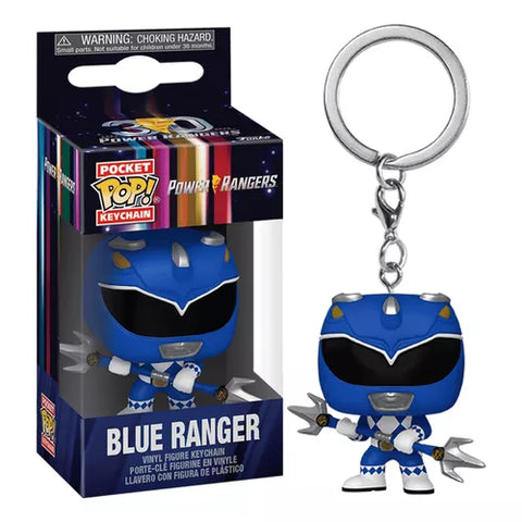 Llavero Funko Pop Power Rangers - Blue Ranger