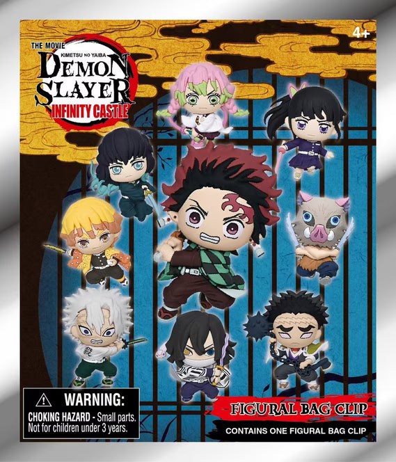 Figural Bag Clip - Demon Slayer Infinity Castle