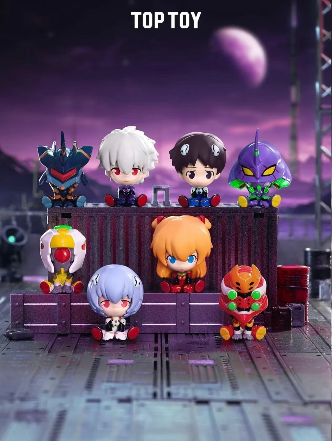 Top Toys - Evangelion Mini Sitting Figure