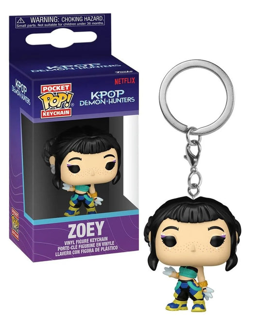 Funko Llavero Demon Hunters - Zoey