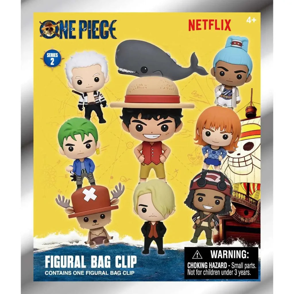 Figural Bag Clip - One Piece Netflix Series 2