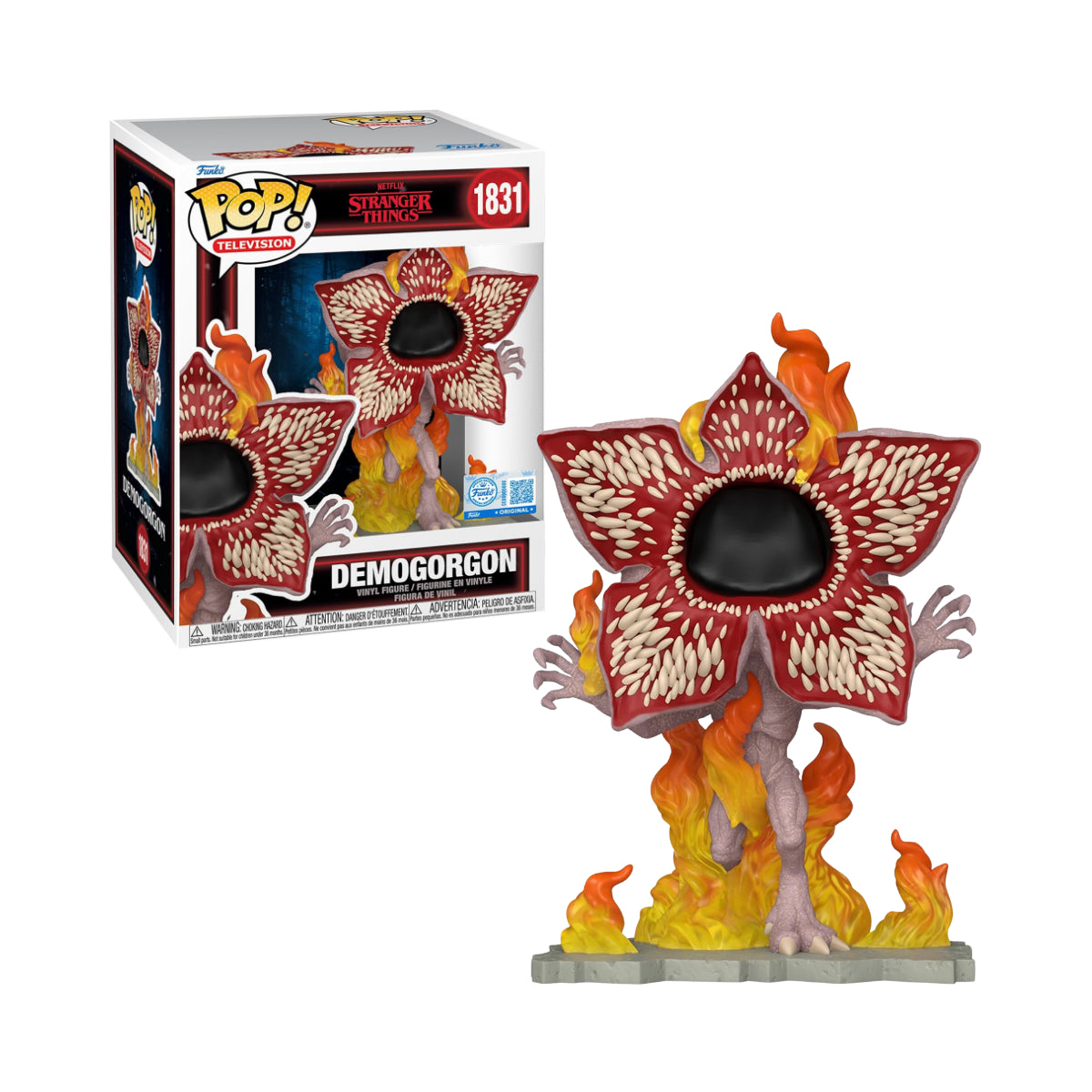 Funko POP Premium Stranger Things - Demogorgon on Fire