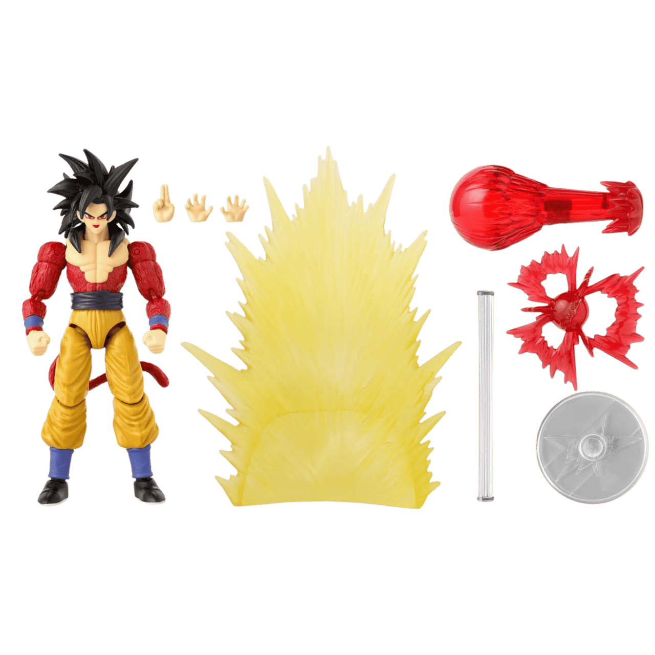 Figura Dragon Stars - Super Saiyan 4 Goku GT (Power Up Pack)