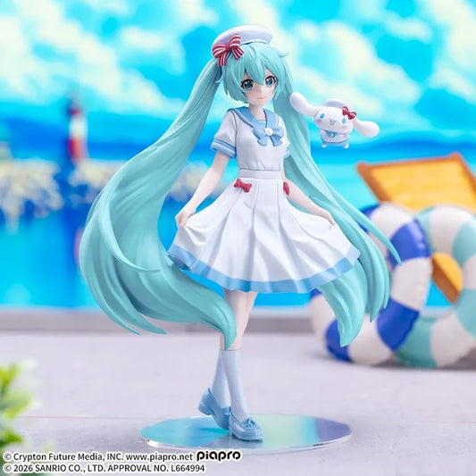 Sega XStellar Figure Hatsune Miku x Cinnamonroll Summer Ver.
