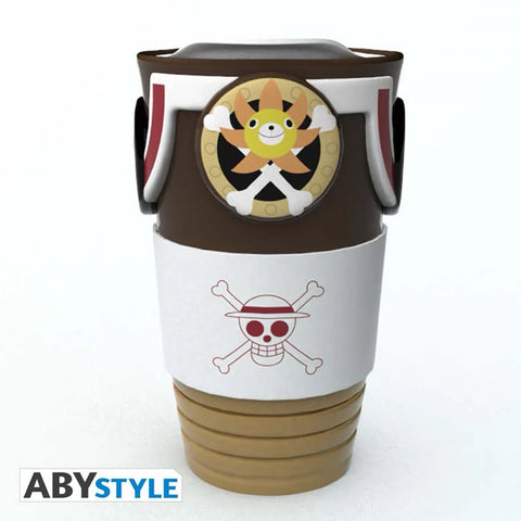 AbyStyle One Piece Thousand Sunny 3D 15oz. Tumbler