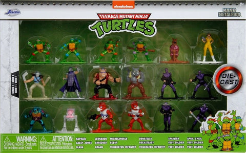 Jada Toys Metalfigs 18pack Teenage Ninja Mutant Turtles