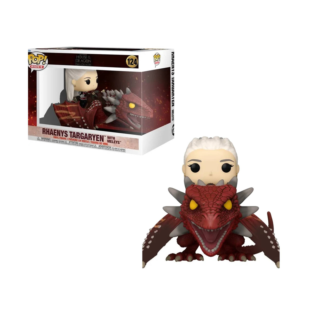 Funko POP Rides Deluxe House of the Dragon - Rhaenys Targaryen with Me ...