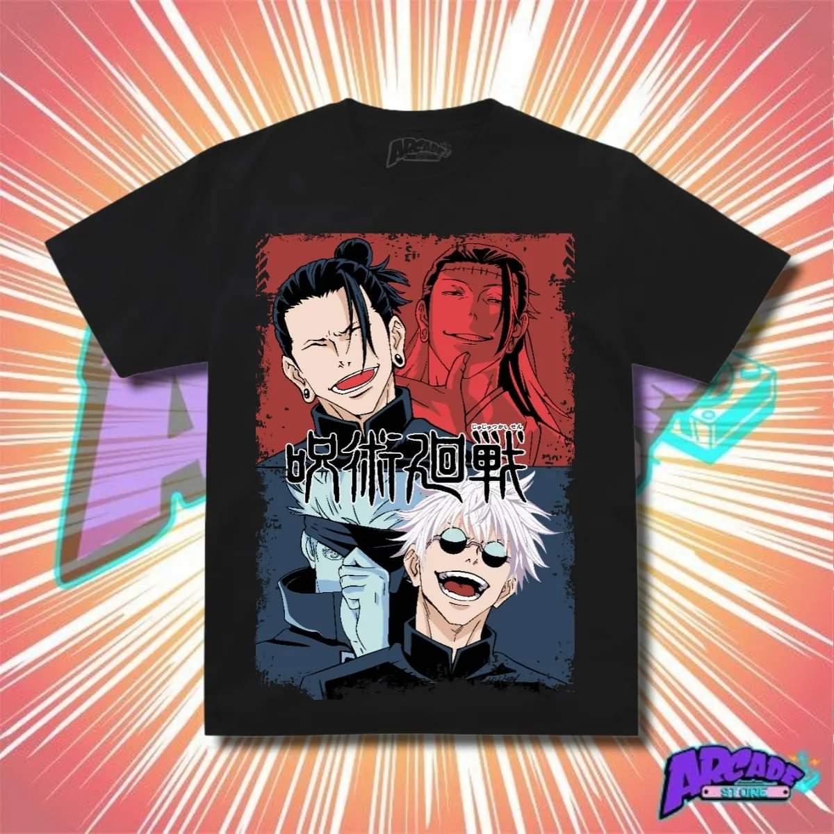Playera Gojo & Geto - ARCADE