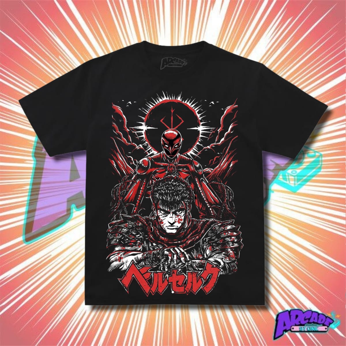 Playera Berserk - ARCADE