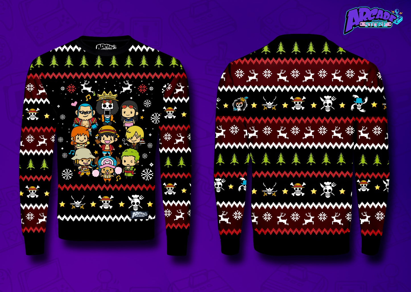 Ugly Sweater One Piece - Arcade