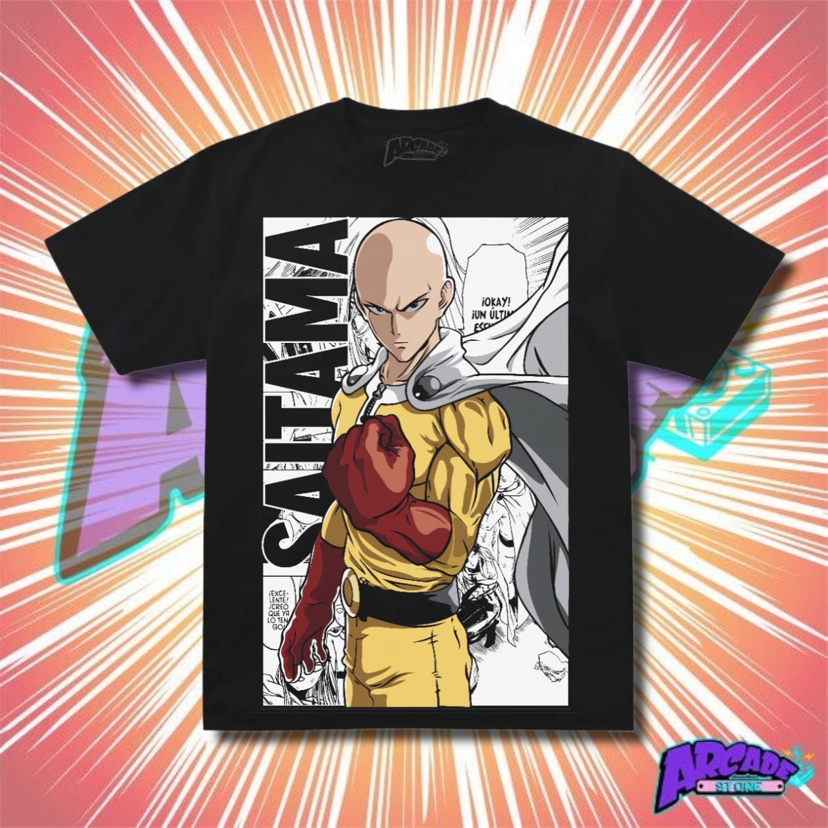 Playera Saitama - ARCADE