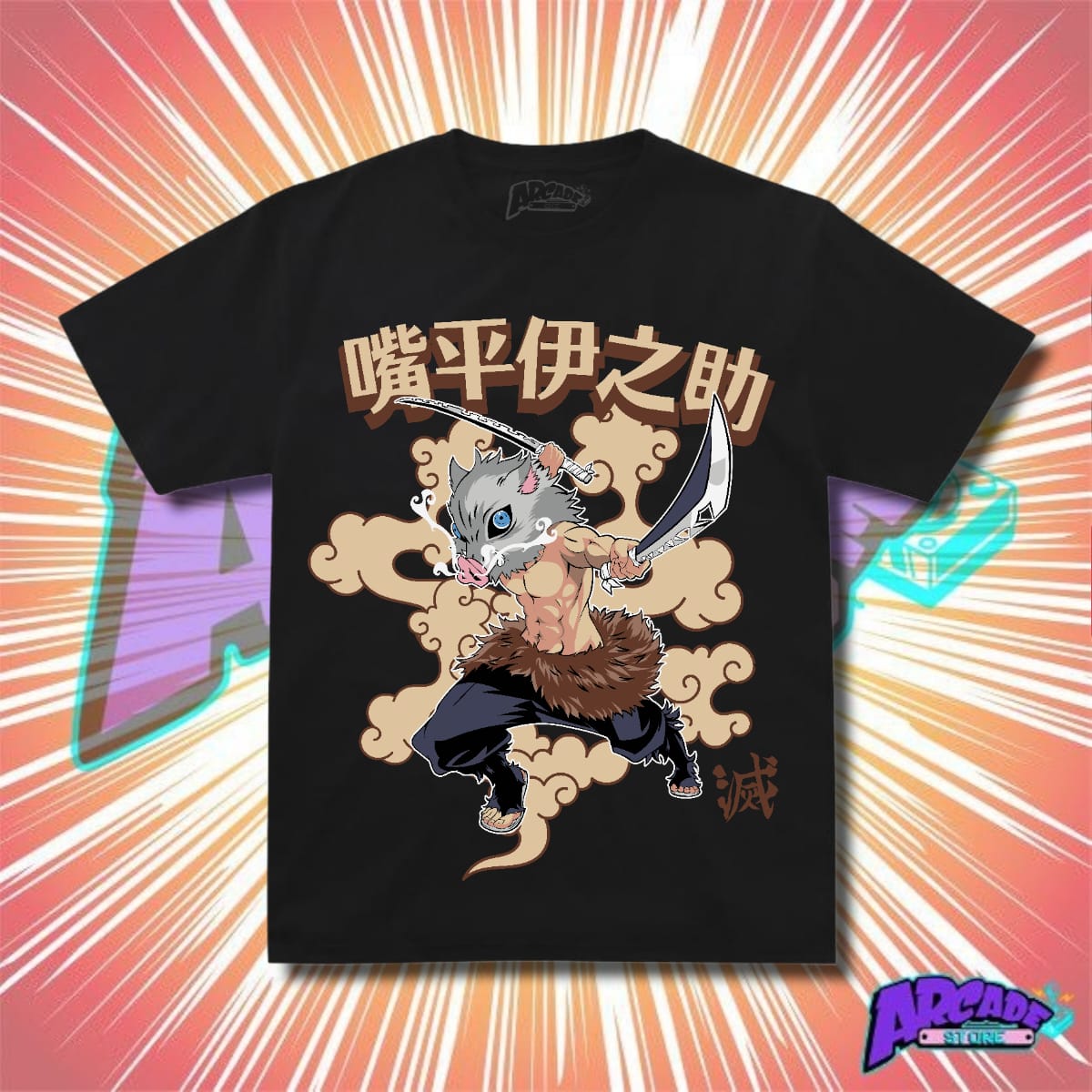Playera Inosuke - ARCADE