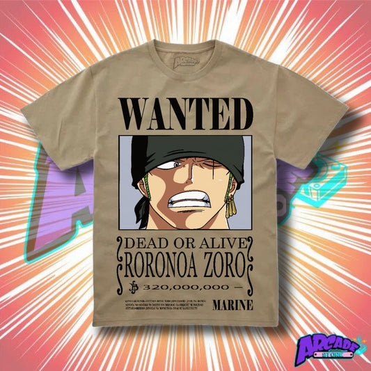 Playera Zoro Wanted - ARCADE