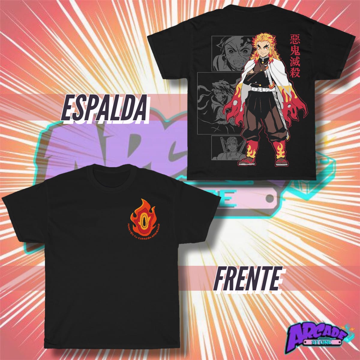Playera Rengoku - ARCADE