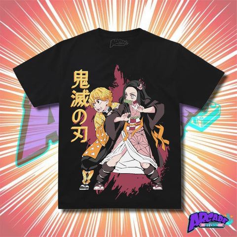 Playera Nezuko & Zenitsu - ARCADE