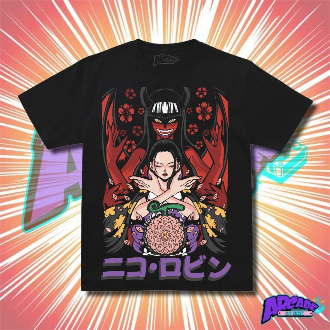 Playera Nico Robin - ARCADE – Lemon Games