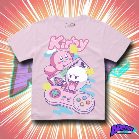 Playera Kirby/Ghost - ARCADE
