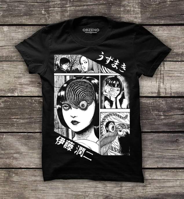 Playera Junji Ito- Obzeno