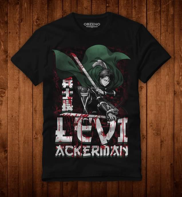Playera Levi Ackerman - Obzeno