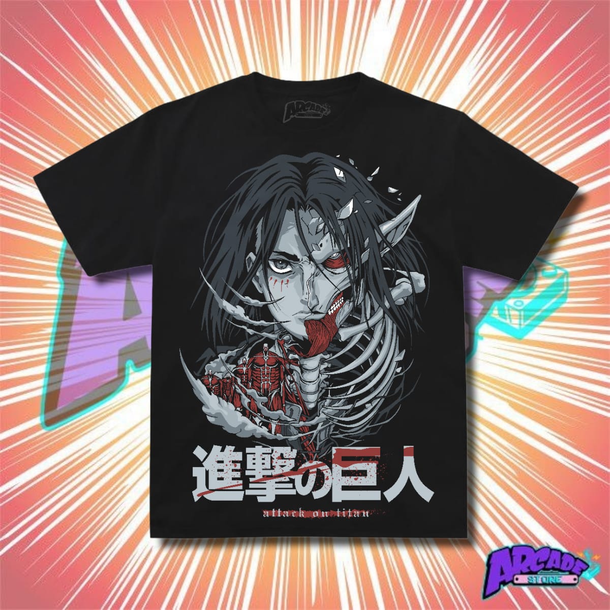 Playera Eren Retumbar - ARCADE