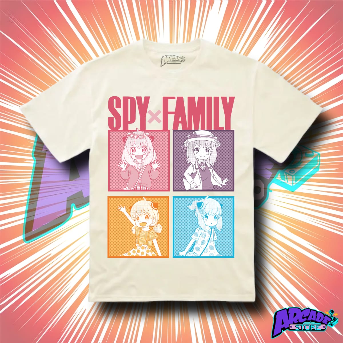 Playera Anya Collage - ARCADE