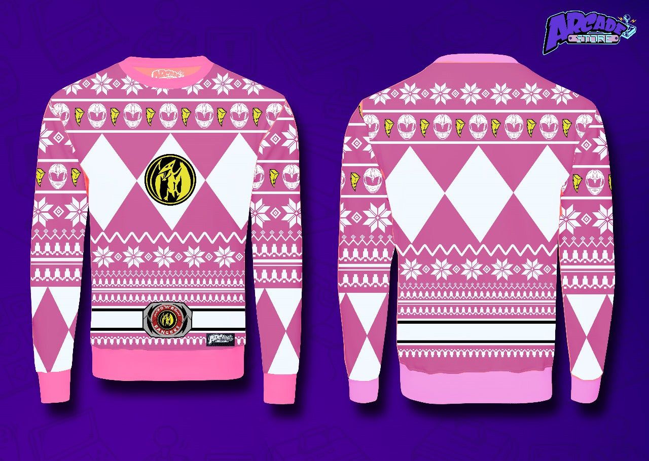 Ugly Sweater Pink Ranger - Arcade