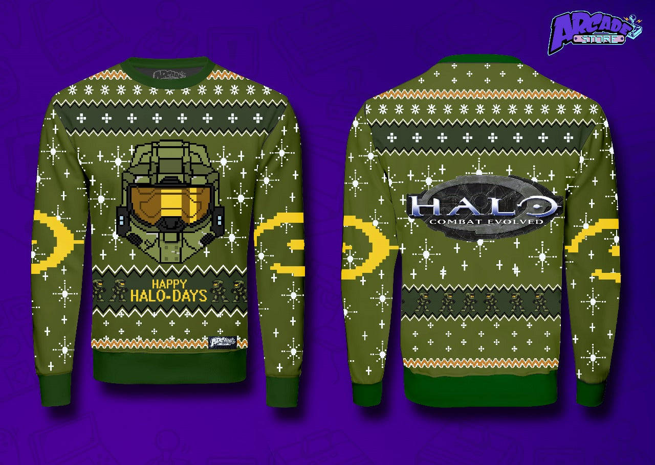 Ugly Sweater Halo - Arcade