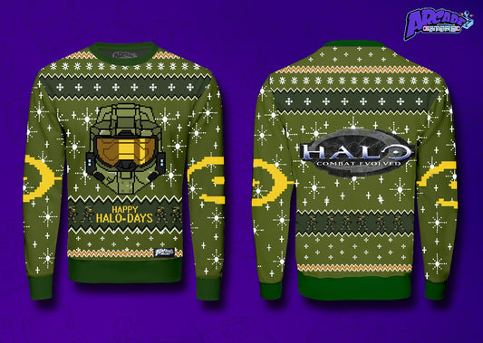 Ugly Sweater Halo - Arcade
