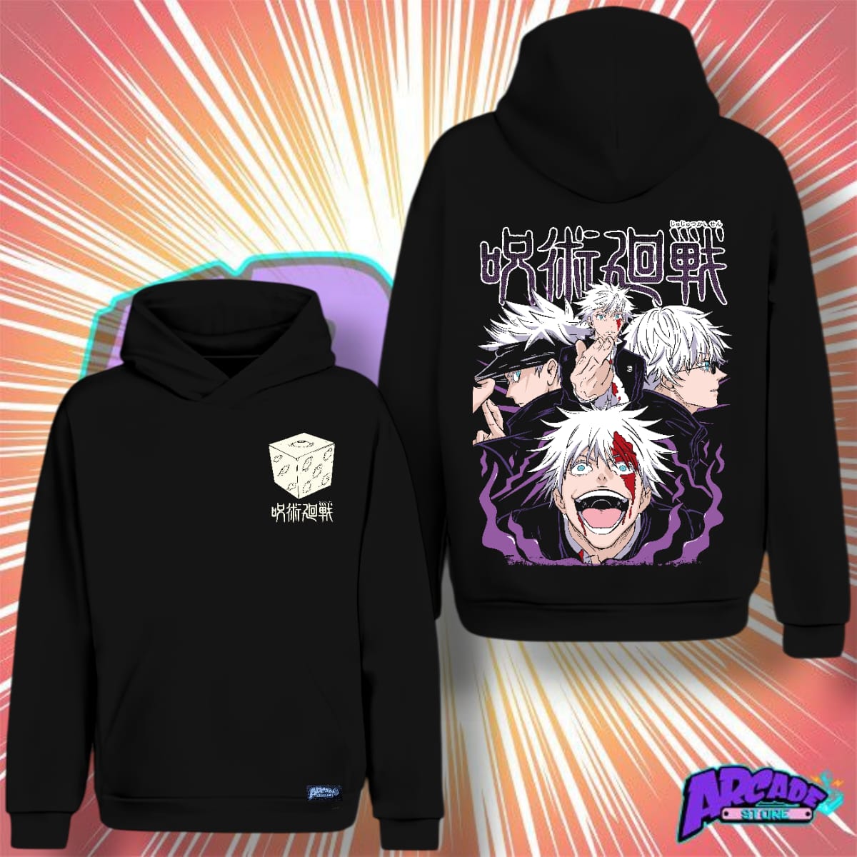 Hoodie Satoru Gojo - Arcade