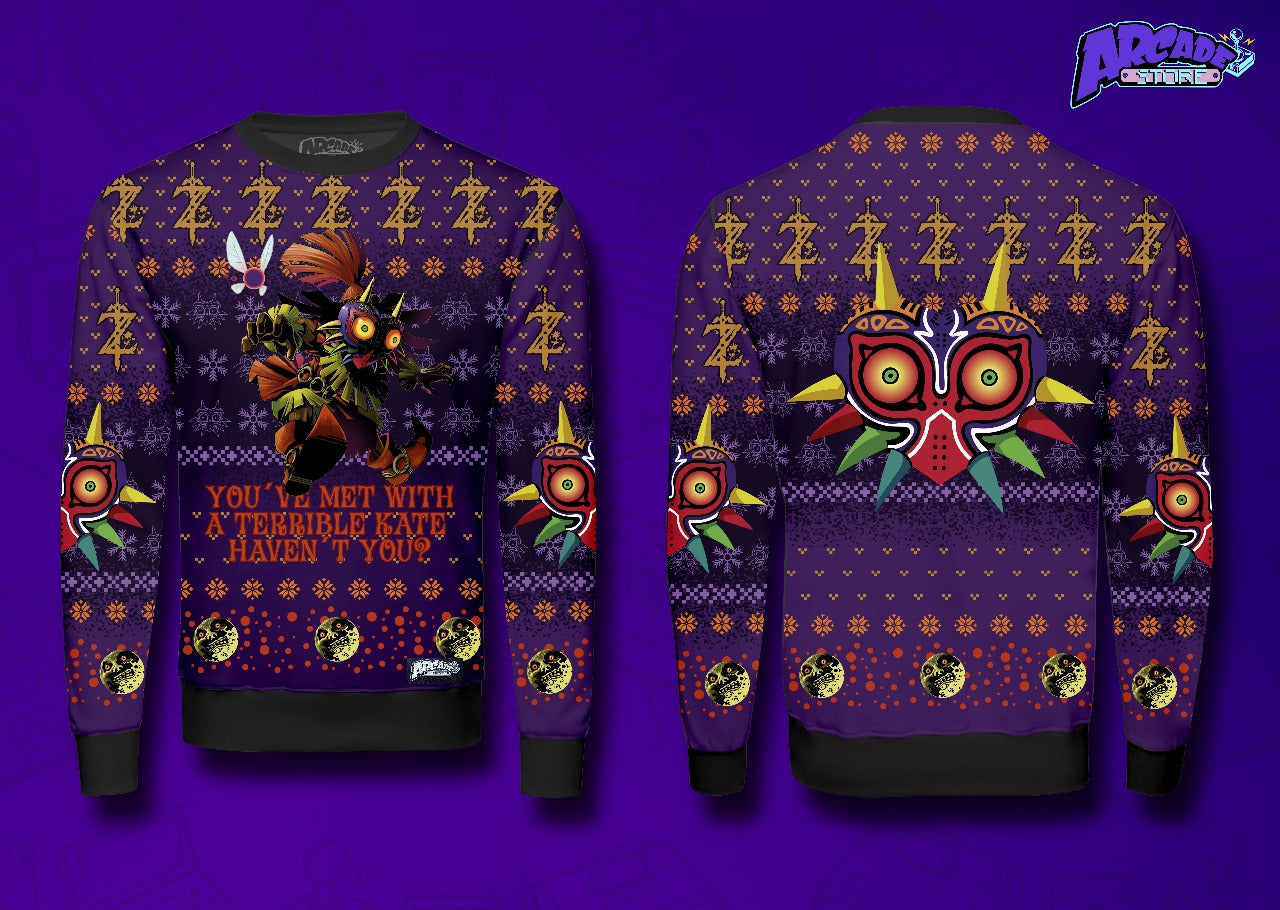 Ugly Sweater Zelda Majora's Mask - Arcade