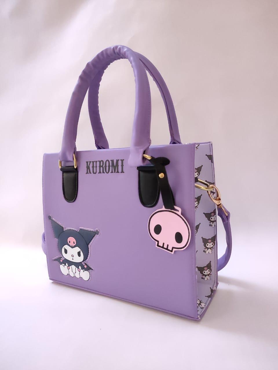 Bolsa Dama Kuromi Morada