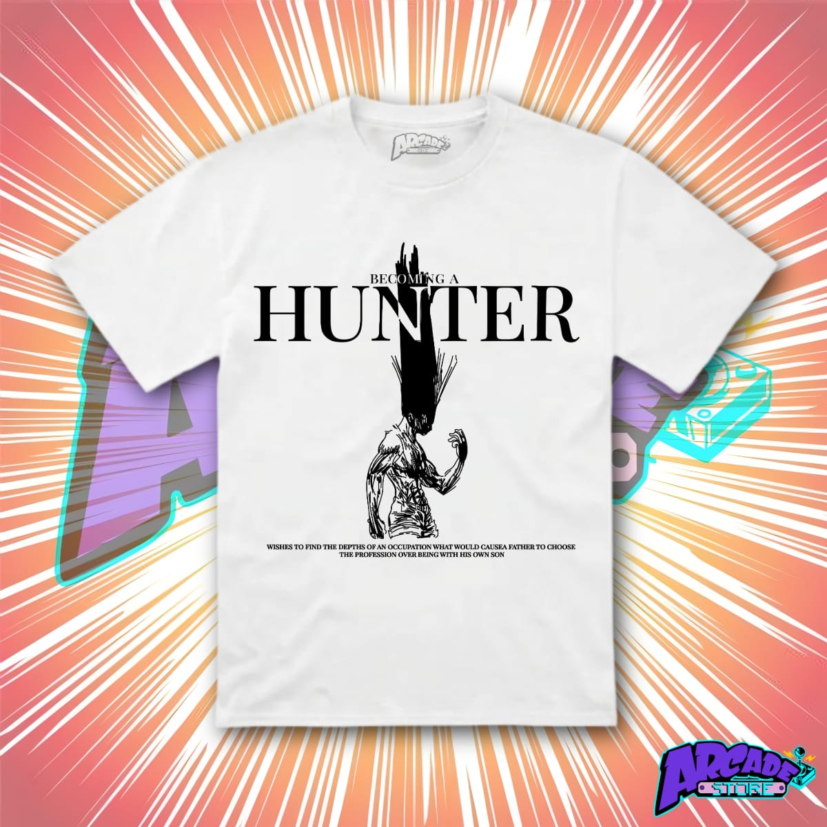 Playera HxH Gon - ARCADE