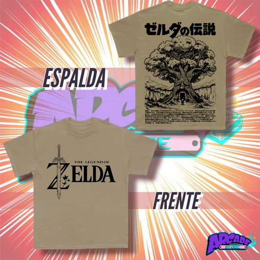 Playera Zelda Gran Arbol Deku - ARCADE