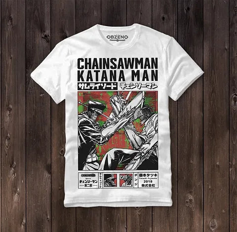 Playera Chainsawman - Obzeno