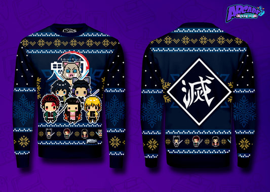 Ugly Sweater Demon Slayer - Arcade
