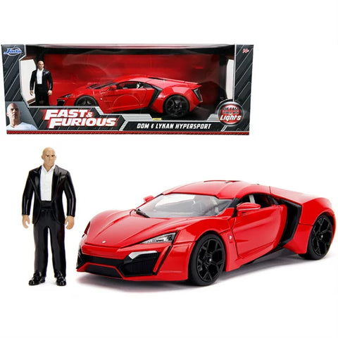 Jada Toys - Dom & Lykan Hypersport Fast & Furious Escala 1:18