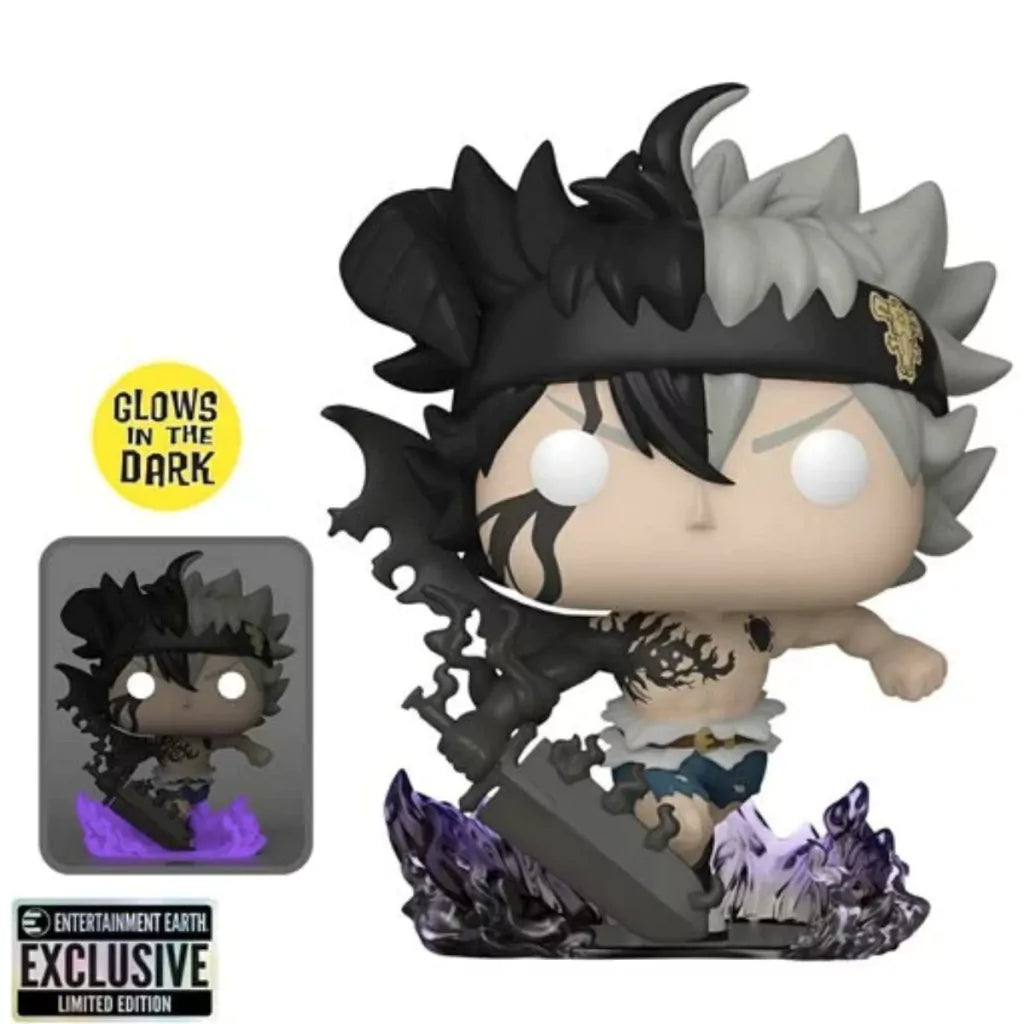 Funko POP Black Clover - Black Asta GITD EE