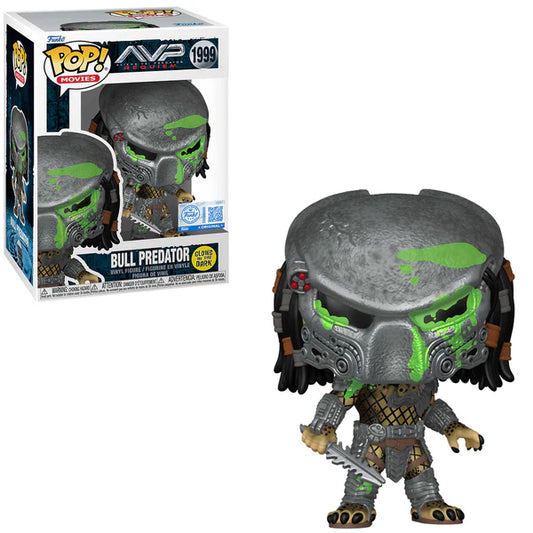 Funko POP AVP Requiem - Bull Predator GITD