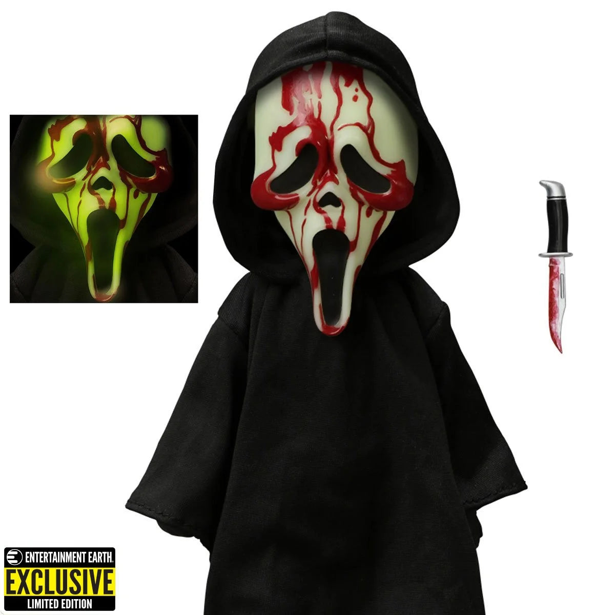 Mezco Toys LDD - Ghost Face Lives Bloody GITD 10inch