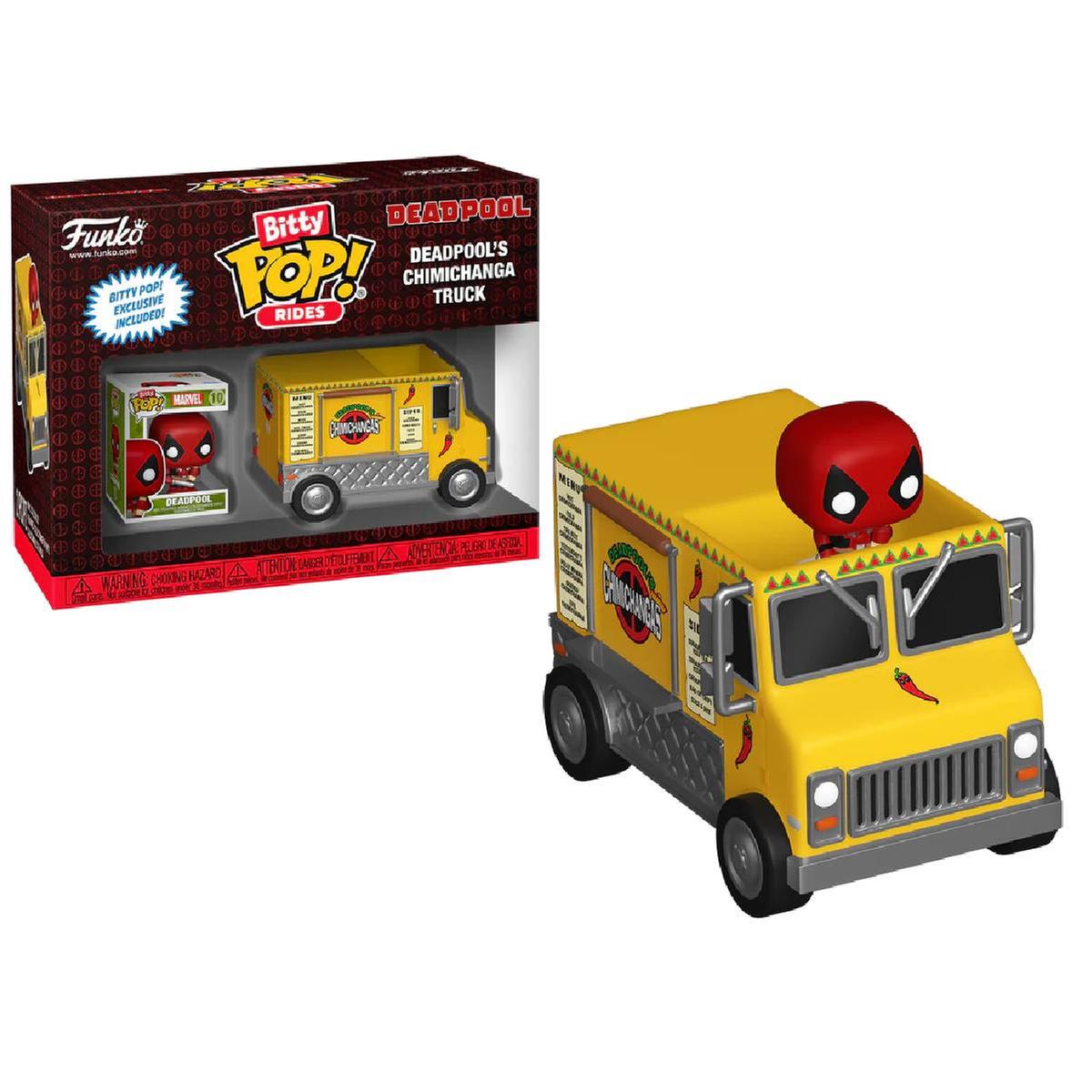 Funko Bitty POP Rides - Deadpool's Chimichanga Truck