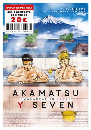 AKAMATSU Y SEVEN MARRACAS IN LOVE PACK 1-3
