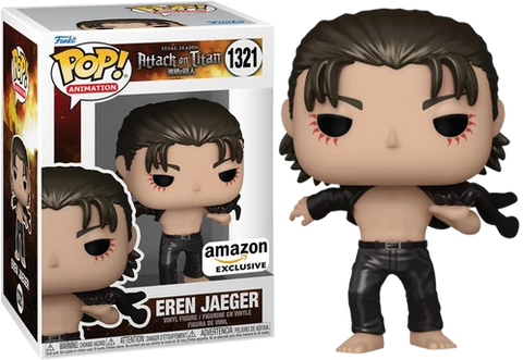 Funko POP Attack on Titan - Eren Jaeger #1321 Amazon Exclusive