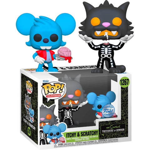 Funko POP The Simpson - Itchy & Scratchy