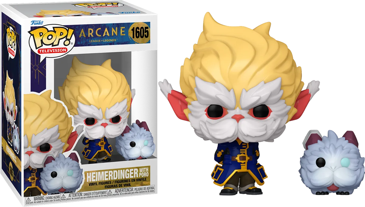 Funko POP Arcane LOL - Heimerdinger with Poro