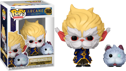 Funko POP Arcane LOL - Heimerdinger with Poro