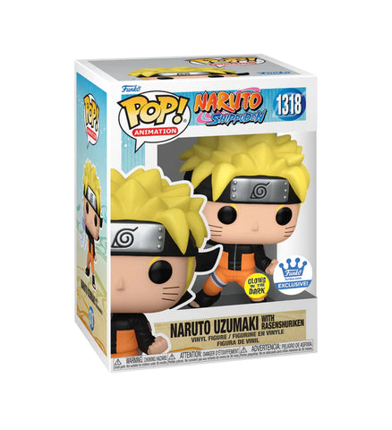 Funko Pop Naruto Shippuden  - Naruto Uzumaki with Rasenshuriken GITD