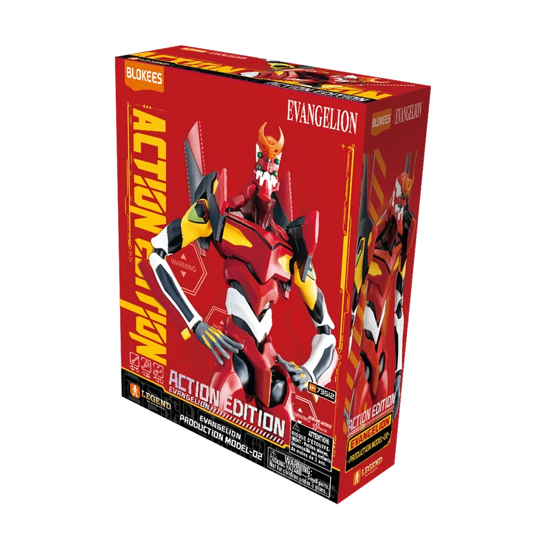 Blokees Model Kits Evangelion - Eva 02 Action Edition