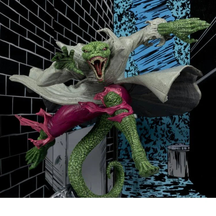 Mcfarlane Toys Marvel 1:10 - Lizard with Scene