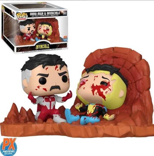 Funko POP Moments Invincible - Omni-man vs Invincible